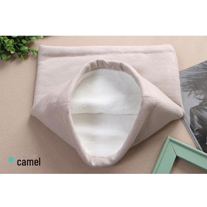 Unisex Thickened Velvet Waist Protection Belt - Winter Cold-Proof Knitted Cotton for Added Warmth