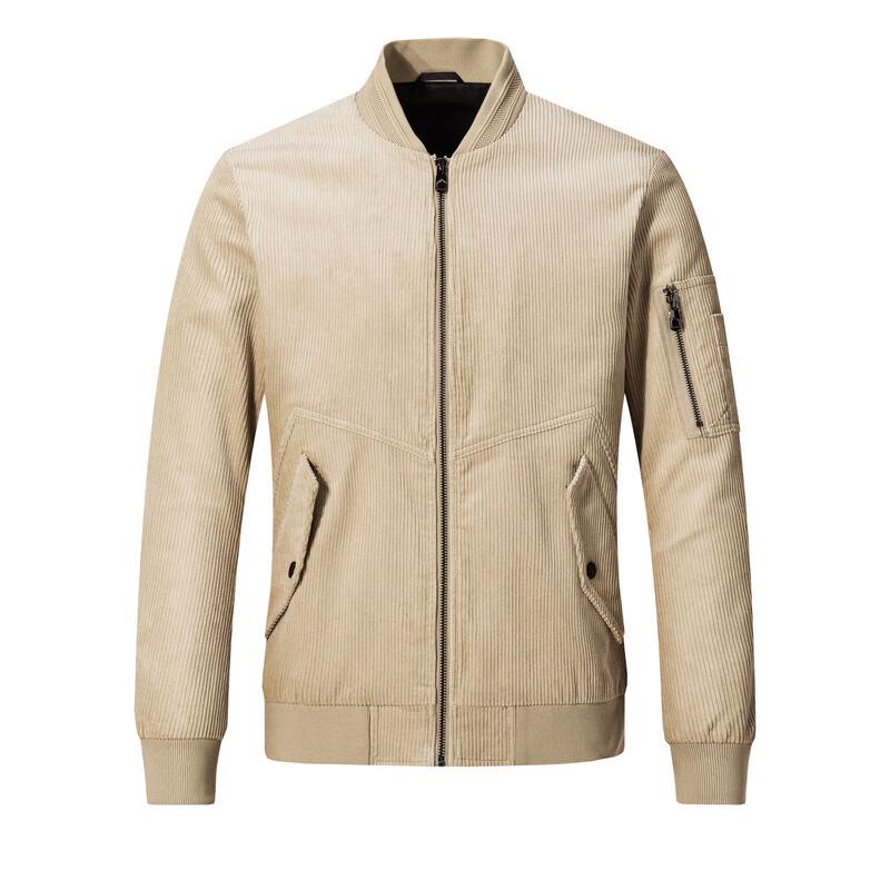 

SEPTWOLVES Men s Corduroy Baseball Collar Jacket 3XL