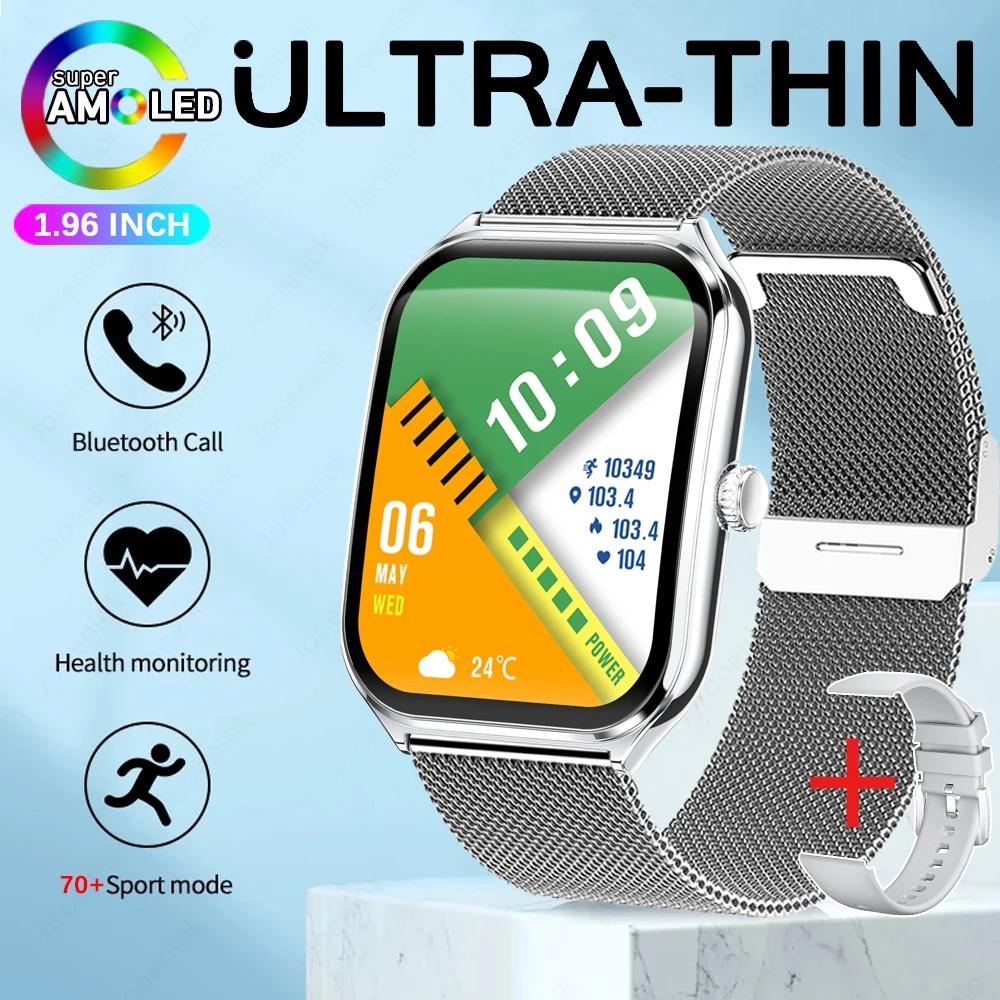 New Sleep Monitoring SmartWatch Men Heart Rate Blood Oxygen Blood Pressure Voice Assistant Bluetooth Call Smart Watch Men