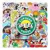 50 Tea Cup Head Doodle Personality Cartoon Game Guka Decorative DIY Skateboard Mobile Suitcase Stickers
