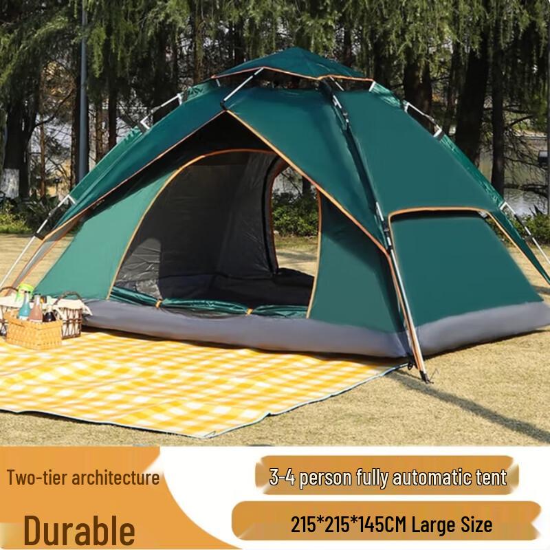 Jubao Summit Portable Double-Layer Camping Tent