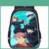 Durable Jujutsu Kaisen Children's Backpack With 3d Design And Oxford Fabric