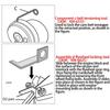High Capacity 9pc Automotive Pressure Removal Set with Timing Calibration Appliances for GeneralMotors Automobiles