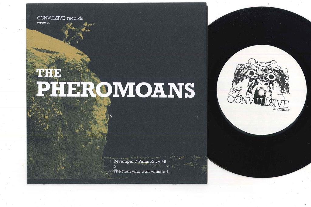 7inch Record PHEROMOANS - Revamper CONVULSIVE002 CONVULSIVE 2009 US Rock Used