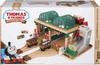Thomas the Tank Engine Wooden Rail Series (Thomas) Annie and Clarabelle's Knapford Station (Ages 3 and Up) HBJ82