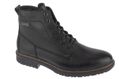 Stivaletti, scarpe stringate nere da uomo