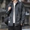 Men's Handsome Korean Style Loose Denim Jackets for Spring and Autumn