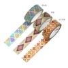 Masking tape kimono beauty 28 (Wakamatsu diamonddiamond chrysanthemumseven treasures flower diamond each 1) Made Japan approximately 15mm width set 3