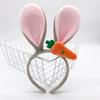 Cute and Adorable Rabbit Ear Plush Headband for Women, Suitable for Holiday Decorations, Daily Casual Wear, and Outings