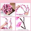 USB Rechargeable Maple Leaf Branch Light, 8 Modes Bendable Fall Maple Vine LED Wall Decor Lamp for Autumn Thanksgiving Home Mantel Decor