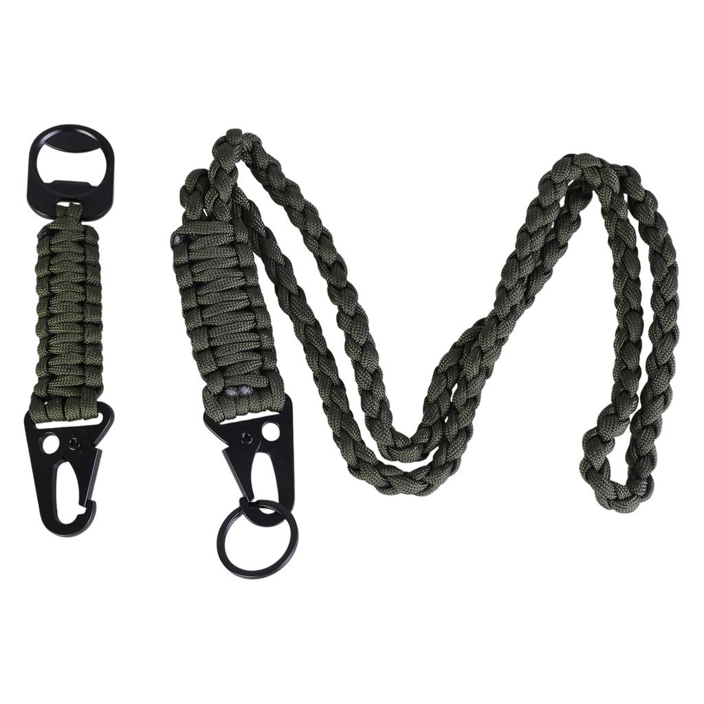 2 Pcs Multipurpose Paracord Keychain Survival Tool Paracord Cord Rope Emergencies Keychain for Outdoor Camping, Hiking