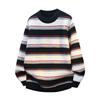 Men's  Fashion  Knitting  Pullover  Long Sleeves  Loose  Round Neck  Sweater