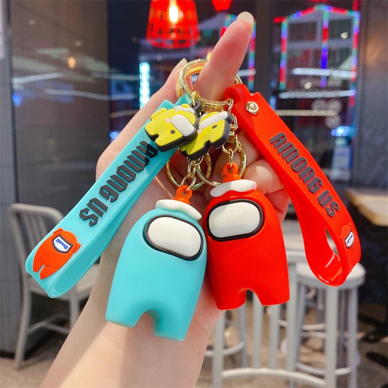 Space Werewolf Keychain Car Keychain Male and Female Personality Creative Couple Bag Pendant