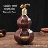 New Half Jin Gourd Glass Wine Bottle Set - Perfect for Home-Brewed Fruit or Health Wines