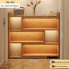 Miflame Solid Wood Adjustable Bookcase & Storage