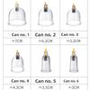 6/12 Cans Electric Vacuum Cupping Massager for Body Slimming Gua Sha Muscle Relaxation Home Spa Use
