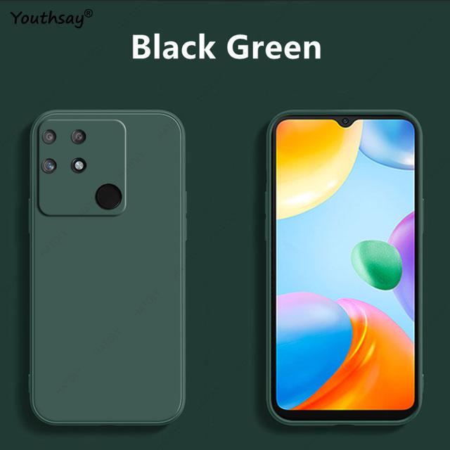 Für Redmi 10C Hülle für Xiaomi Redmi 10A 10C 9C 10 Schale Abdeckung Funda Coque Weicher Flüssigsilikon Stoßfänger Für Redmi 10C