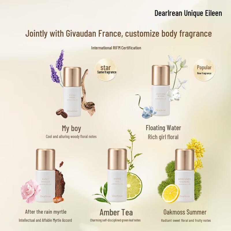 Unique Irene Green Tea Amber Body Dew