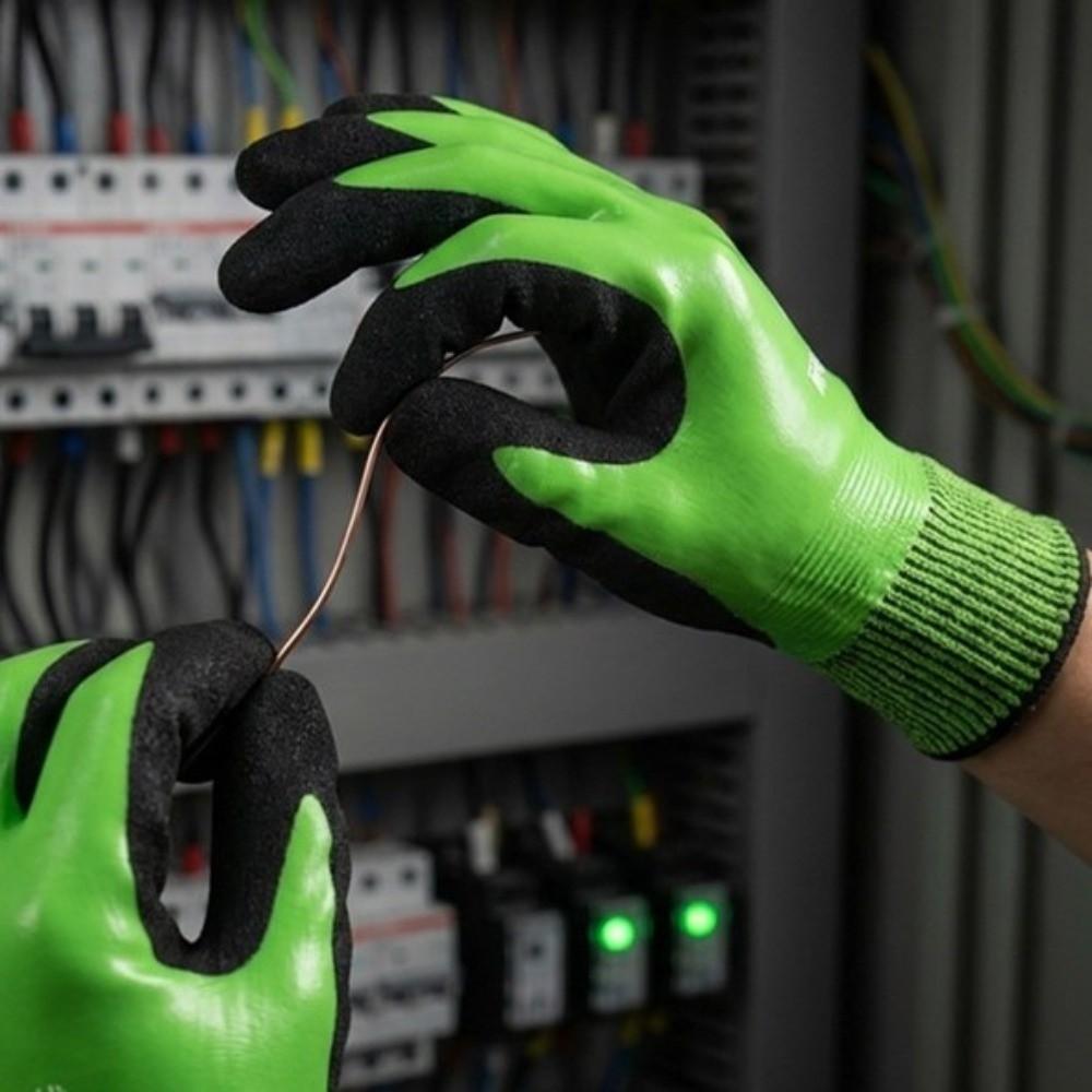 Withstanding Voltage 1000 V Electrician Insulating Gloves Safety Protective Gloves Protection Work