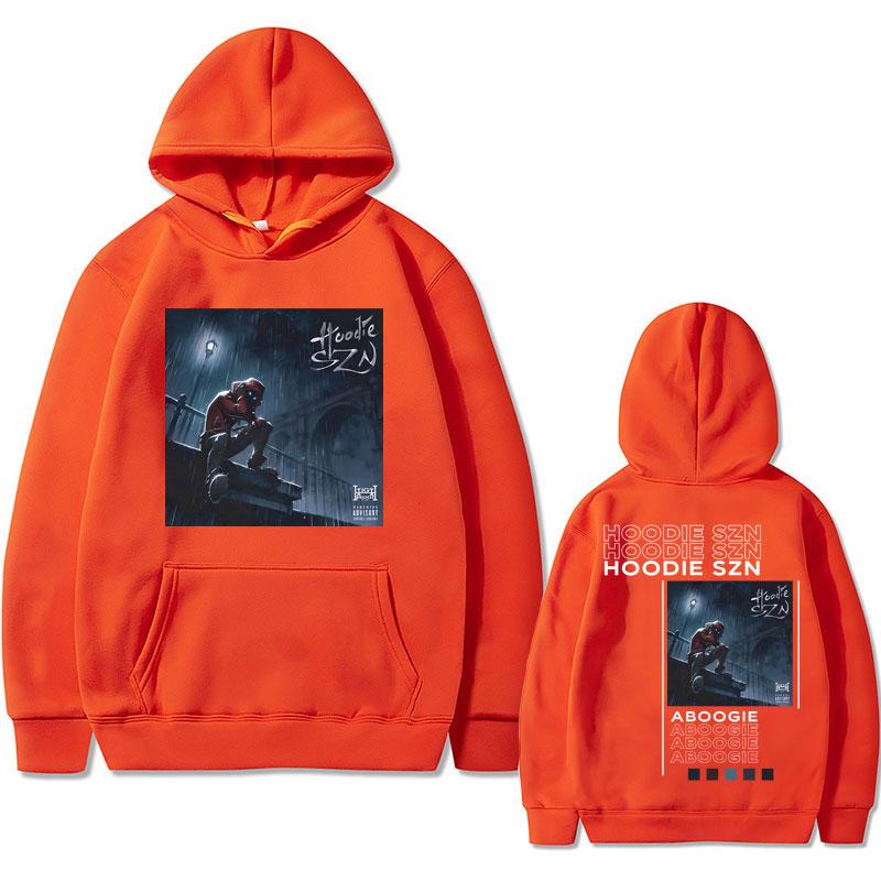 Hip Hop Rapper A Boogie Wit Da Hoodie Szn Double Sided Print Hoodie Male Street Oversized Sweatshirt Men Fashion Vintage Hoodies