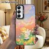 Phone Case: 2D Flat Samsung Galaxy A34 A35 M05 M06 S20 S22 S21 FE Plus 5G Protective Case, Couple Style, Rabbit Tulip, Christmas and Halloween Gift