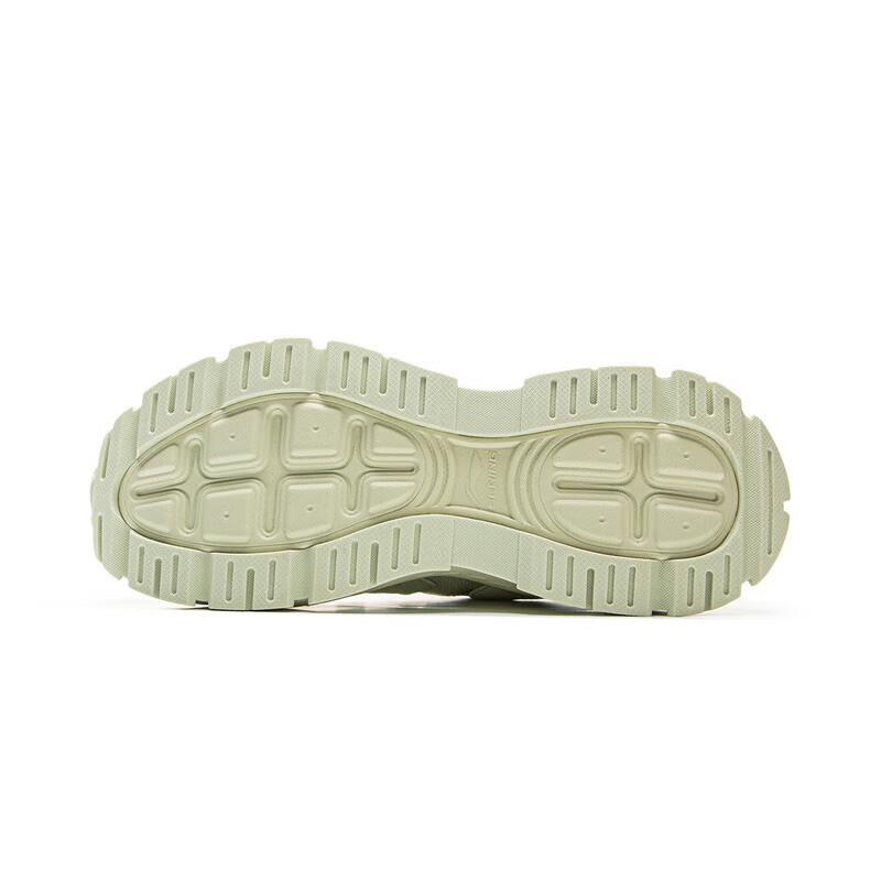 LiNing Disney Toy Story X  Starry Retro Trend Non-Slip Wear-Resistant Low-Top Casual Shoes Women sneaker Light-Green AGCV046-2