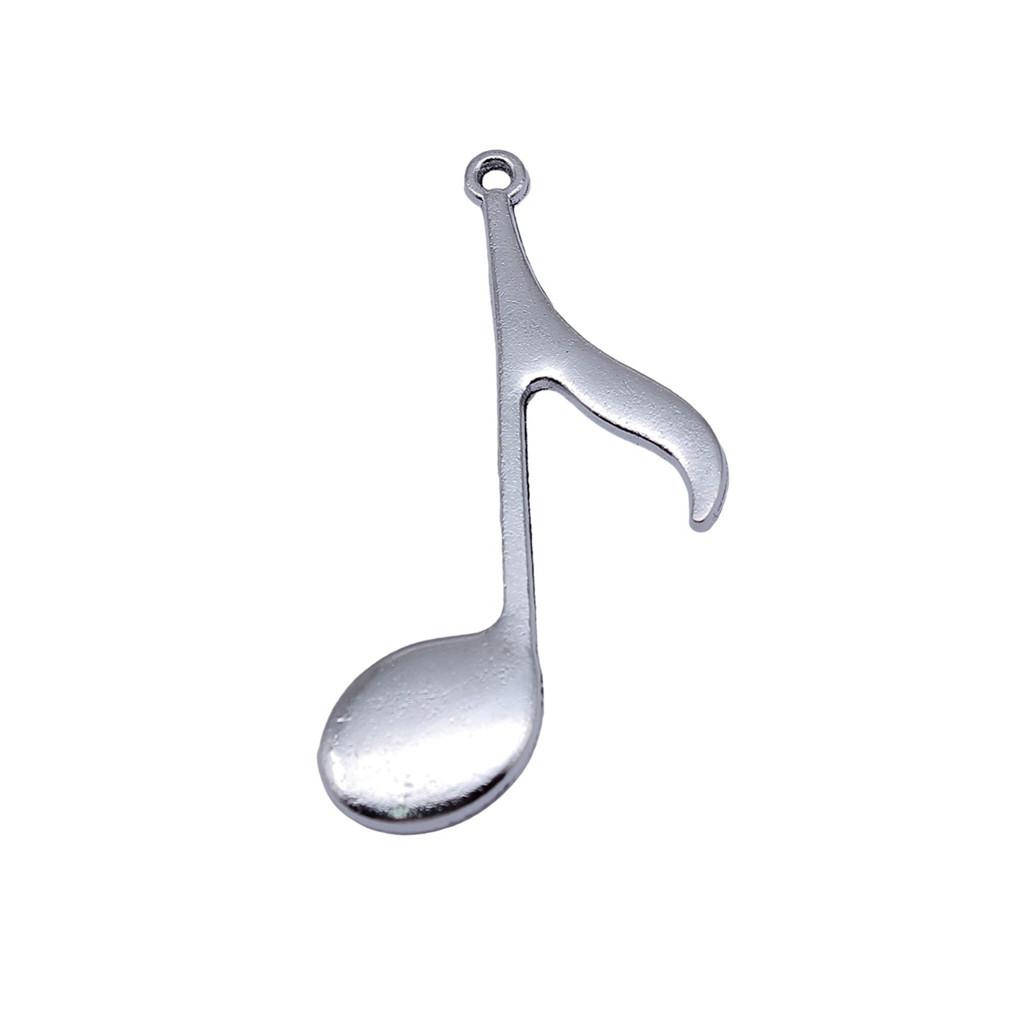 Jewelry Crafts Music Note Charms Alloy Pendants For Concert Collector