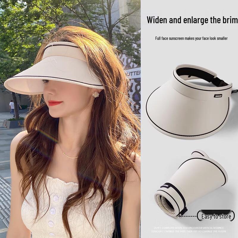 Ailanhui Jiao Women's Summer UV Protection Visor Sun Hat