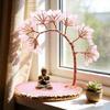 Buddhas Statue and Crystal Tree,Money Tree for Wealth and Good Luck Yogas Meditations Decors for Home Spiritual Room