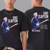 Eric Clapton US-Tour 2025 Datenliste Zweiseitiger Druck Unisex T-Shirt UR934