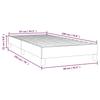 Box Spring Bed Frame Black 90x190 cm Fabric