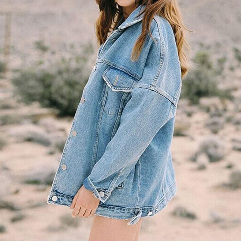 blue denim denim jacket retro style 