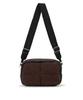LeSportsac Official PUFFY CUBE CROSSBODY Shoulder Dark Chocolate Sherpa Bag/3976 Women's