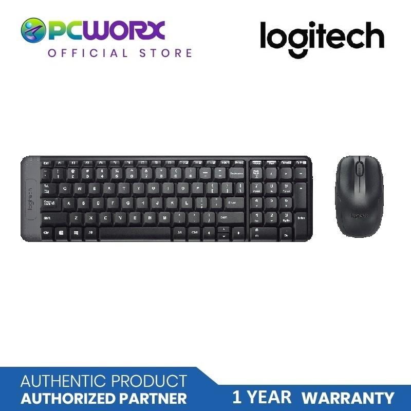 Logitech MK220 Wireless Keyboard and Mouse | Logitech Wireless Keyboard & Wireless Mouse Combo | Wireless Mouse and Wireless Keyboard | keyboard and