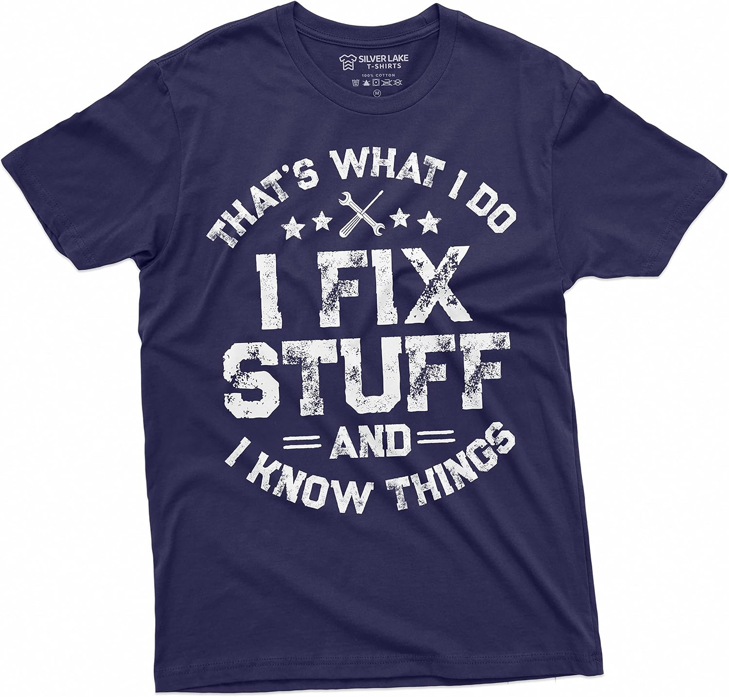 

Men s Funny I fix Stuff T-Shirt Mechanic Engineer Garage Tee Shirt 5XL різнокольоровий