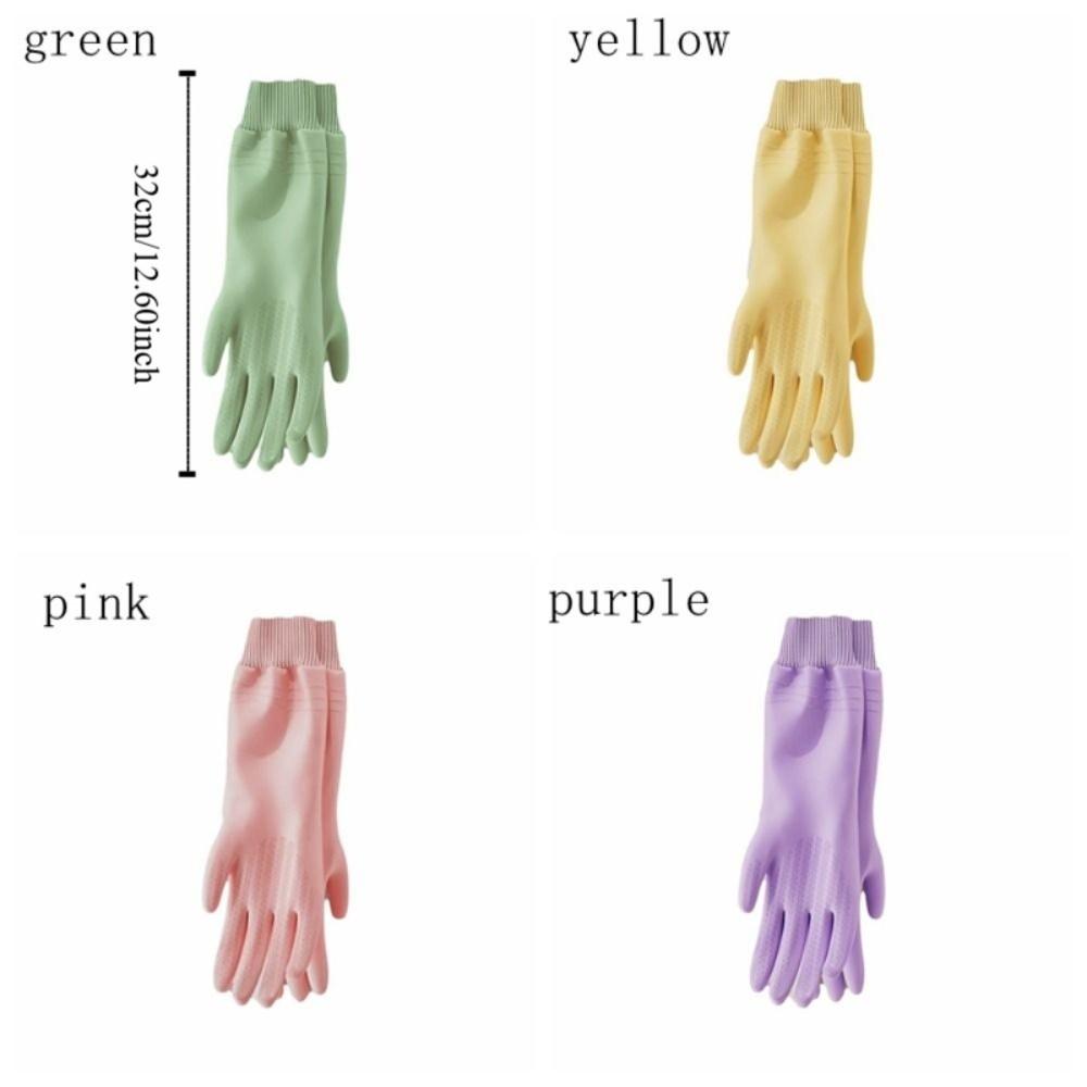 Tear-resistant Dishwashing Gloves Waterproof Housekeeping Gloves Cleaning Gloves  Kitchen Use