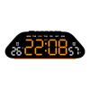 Simple LED Electronic Alarm Clock Silent Living Room Wall Clock Multi-function Temperature and Humidity Display Large Screen Digital Clock 1110