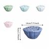 Chinese Style Ceramic Lotus Vase Exquisite Zen Meaning Artificial Flower Arrangement Vessel Natural Lotus Pod Flowerpot