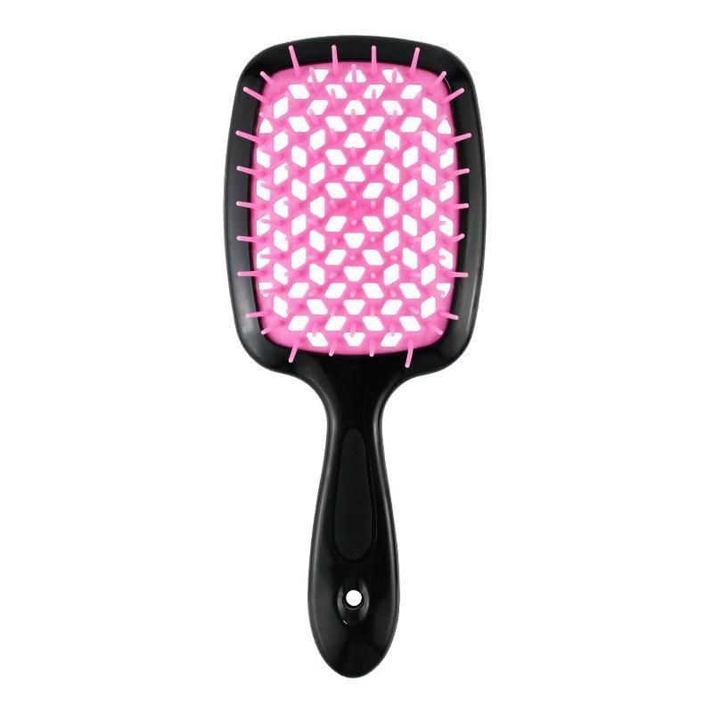 3 kolory Damski grzebień do masażu skóry głowy z szerokimi zębami Rozczesujący Szczotka do włosów z poduszką powietrzną Salon Antystatyczne narzędzia do stylizacji