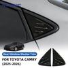 Für Toyota Camry XV80 2025 2026 Auto Heckklappen-Fenster Seitenjalousie Abdeckung Zierleiste Aufkleber Lüftungsschaufel Edelstahl.
