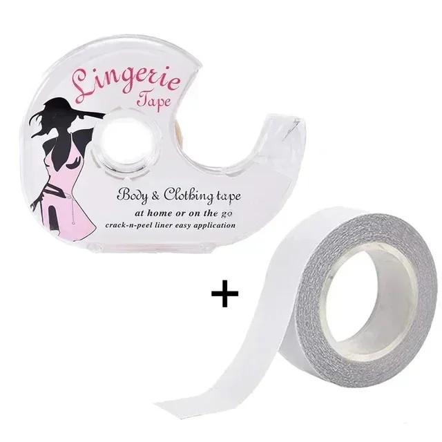 Double-sided Body Tape Self-Adhesive Bra Clothes Dress Shirt Secret Sticker Clear Lingerie Pads Anti-naked Invisible Chest Patch