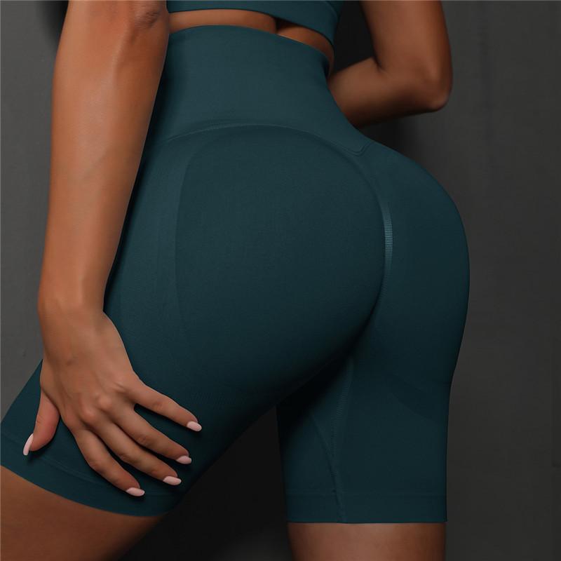 Auroth Summer Sports Shorts Dame Scrunch Butt Yoga Shorts Sexy Peach Hip Gym Fitness Short Pants