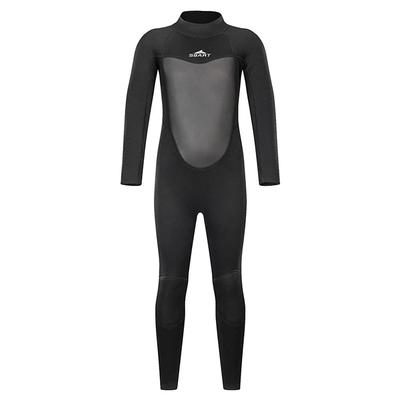 MORGEN SKY Kids' Back-Zip Wetsuit, Suitable for Children 80cm-150cm, 2mm Jersey Wetsuit, Junior Size 1282 (Long Sleeve Full Suit, Size M)