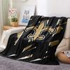 New Orleans Saints2 Flannel Blanket, High quality Comfortable for All Seasons, Home Decor, Warmth and Comfort