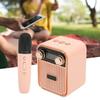     Karaoke Machine HiFi Stereo Sound Portable   Speaker with Microphone for Kids Gifts