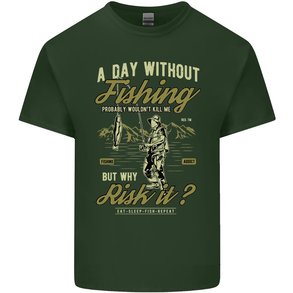 A Day Without Fishing Funny FisherUnisex Unisexs Light Cotton TShirt