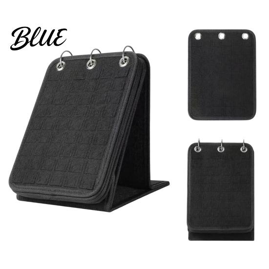 Exhibition Pin Display Badge Collection Large Capacity Felt Holder Stand Enamel 5 Pages Stand Wear