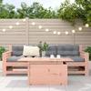 Garden Table 100x50x75 Cm Solid Douglas Fir Wood