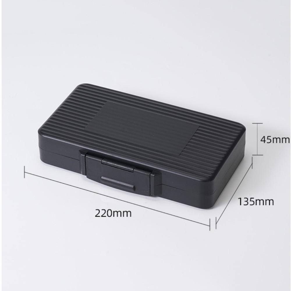 with Foam Insert Tool Storage Box Plastic Parts Box Household Tool Organizer