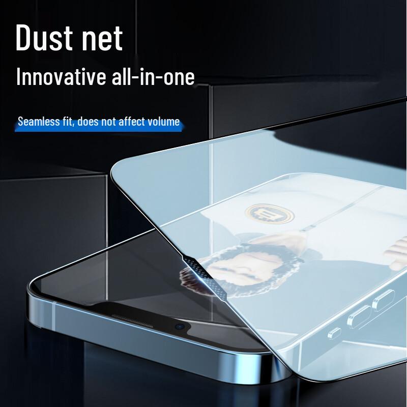 Blue Gorilla Tempered Glass Screen Protector with Dust Removal Applicator